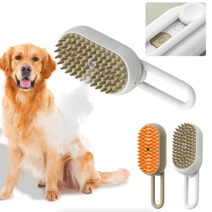 3 In 1 Pet Steamer Brush