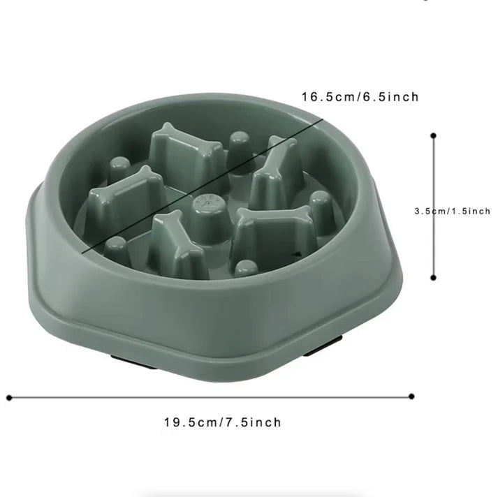Slow Feeder Dog Bowl
